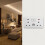 2-Gang 13A USB Wall Socket Plate (UK Plug) - White, Fireproof PC, 2 USB Charging Ports 11