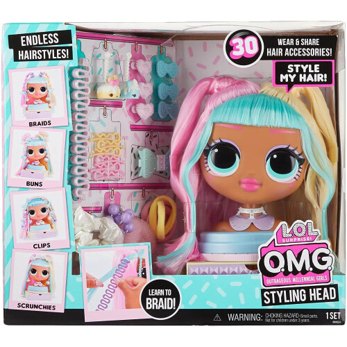 L.O.L. Surprise! L.O.L. Surprise! O.M.G. Candylicious Doll Styling Head 1
