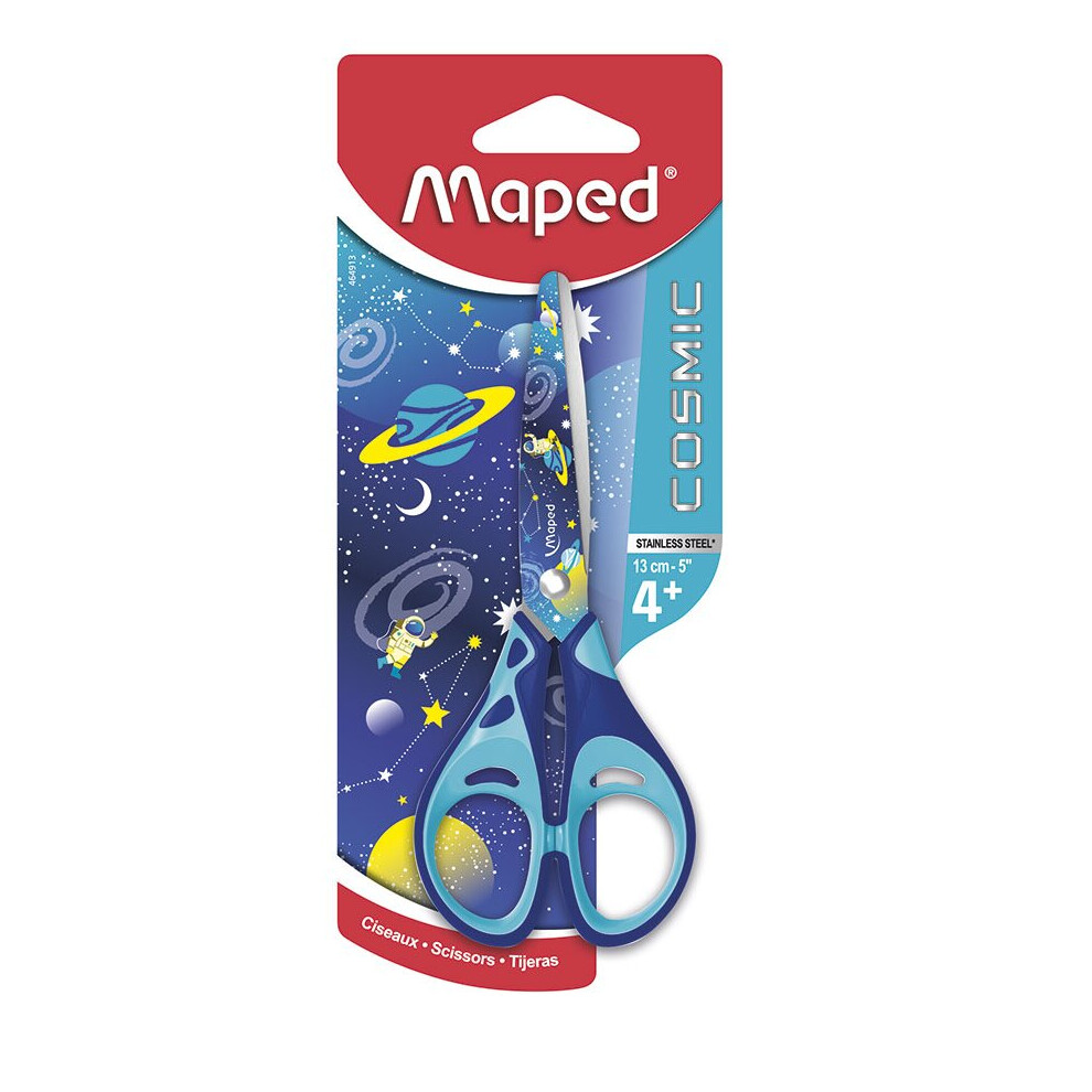 Maped Cosmic 13Cm Scissors (Blue) Blue