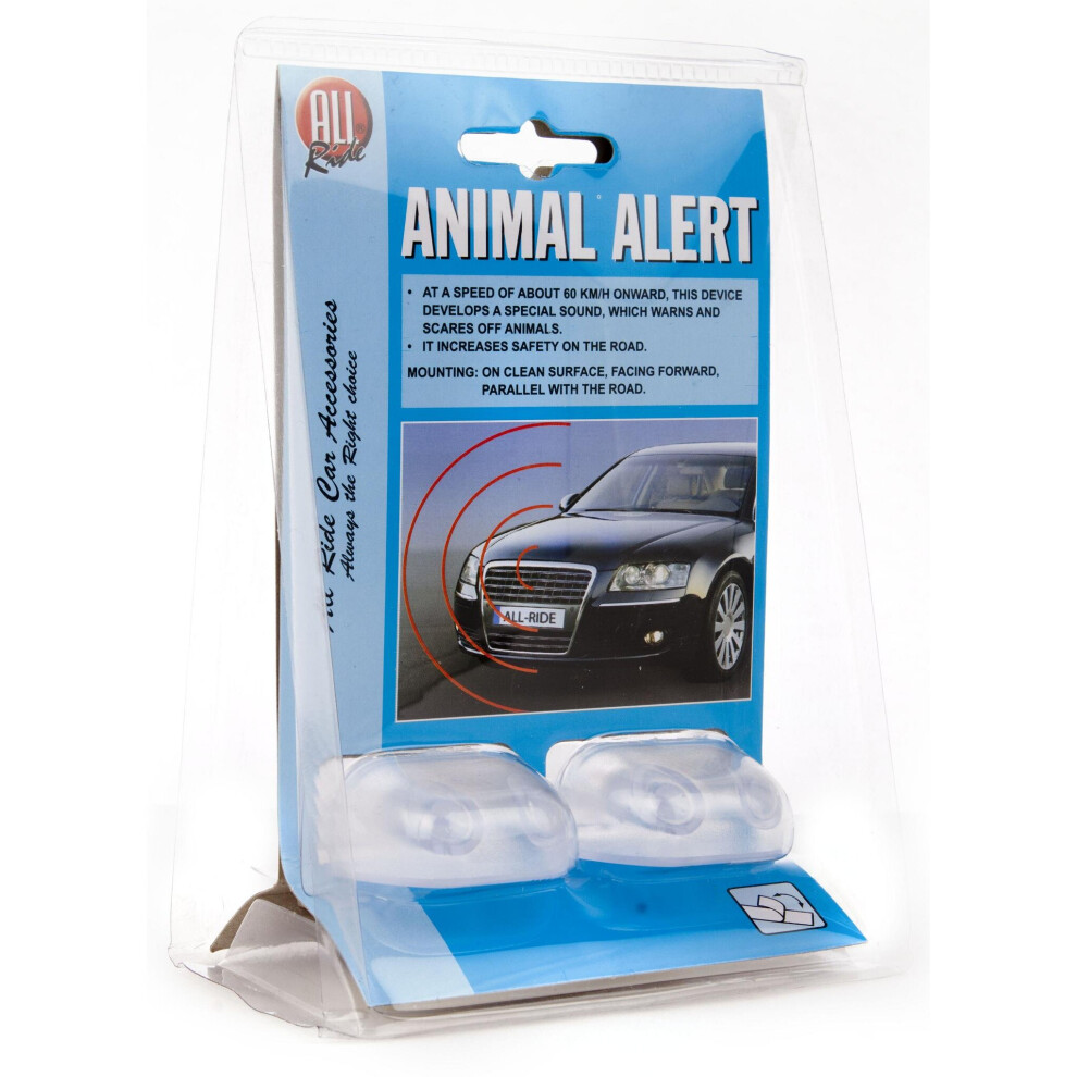 2 Piece Car Vehicle Deer Horse Fox Dog Animal Whistler Warning Alert