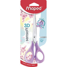 Maped Pastel Sensoft 16cm Scissors (Purple)