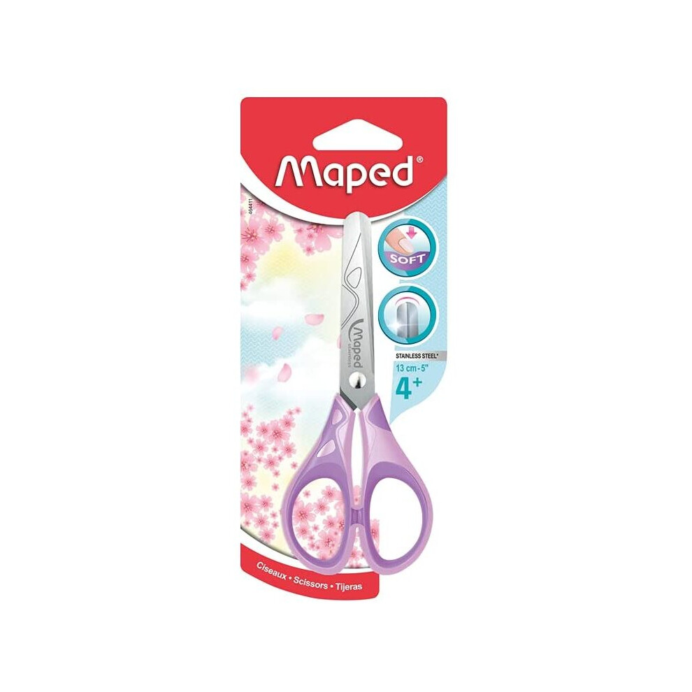 Maped Pastel Essentials 13cm Scissors (Purple) 464411