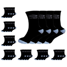 (Sport Black) 12 Pack Mens Smart Breathable Socks Casual Multicolour Cotton Rich Designer Men Socks