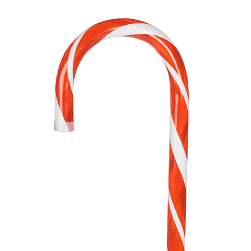 Urbn Living (1) Large Plastic Refillable Candy Cane Christmas Tree Decoration Xmas Hanging Décor