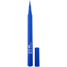 3INA MAKEUP - Vegan - Cruelty Free - The Color Pen Eyeliner 850 - Blue - Ultra Precise Tip Color Pen - Liquid Eyeliner with Longwearing Formula and