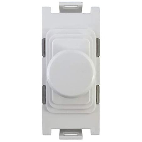 Deta G3526 LED Grid Dimmer Switch Module Multi-Way 350 Watt - White