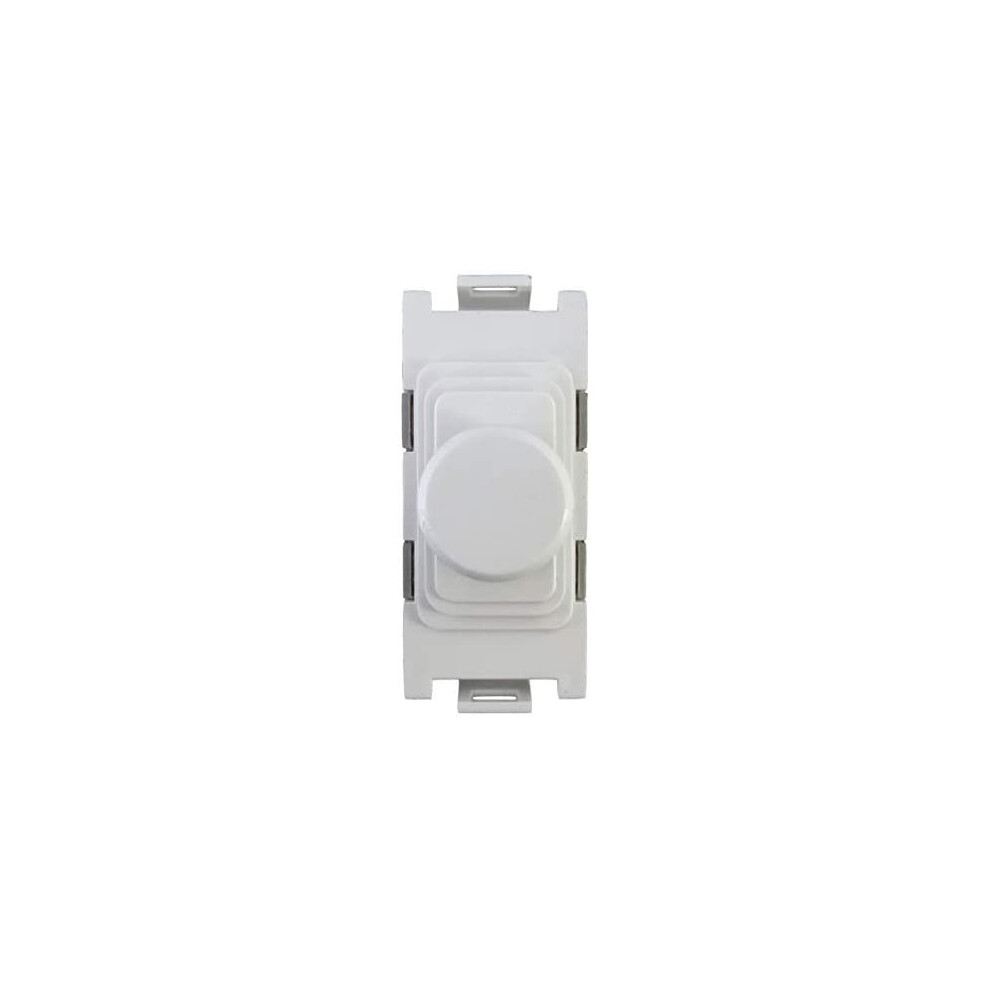 Deta G3526 LED Grid Dimmer Switch Module Multi-Way 350 Watt - White