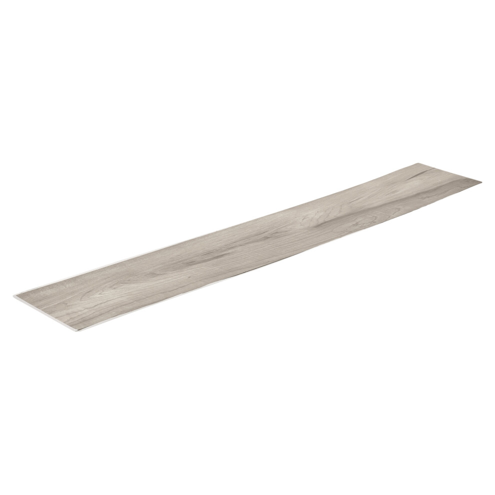 Urbn Living ( Swirl, 2X Pack Of 7) Vinyl Floor Planks Wood Effect Flooring Tiles Self Adhesive Kitchen Floor Lino Grey