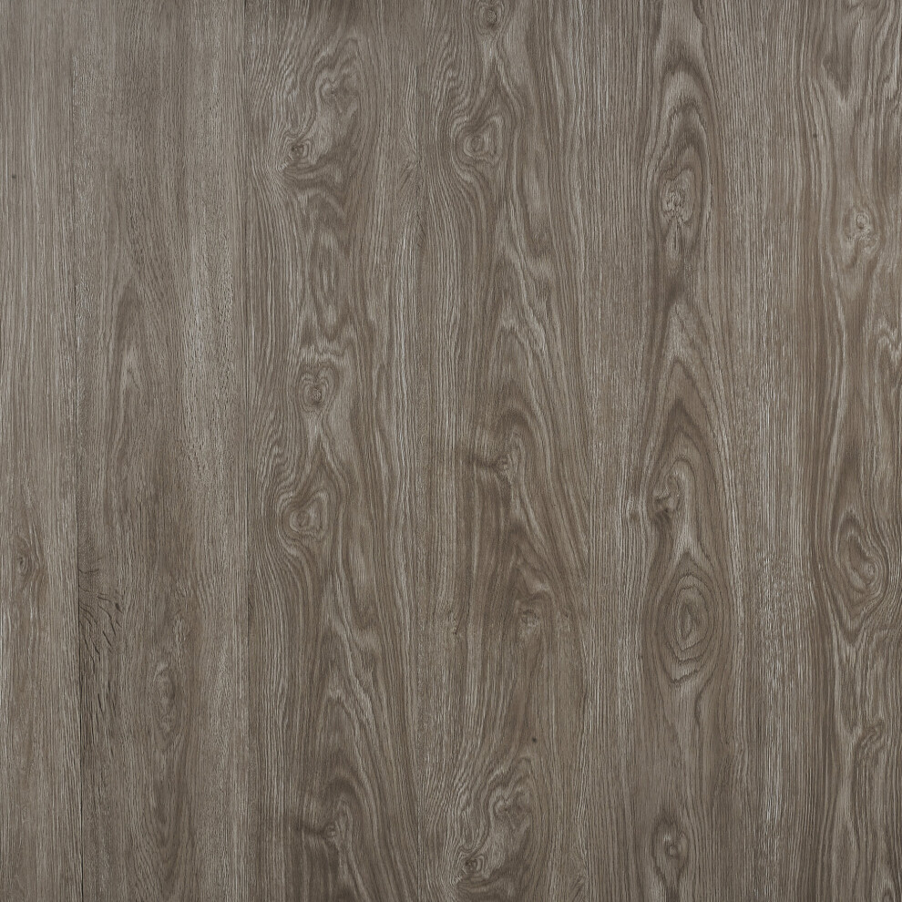 (Grey Wood Grain, 1X Pack Of 7) Vinyl Floor Planks Wood Effect Flooring Tiles Self Adhesive Kitchen Floor Lino 5056517529010