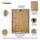 (40x50 CM) Thin Matt Dark Grey Picture Frame / Wall Art Frames / Flat Wooden Effect Poster Frame 14