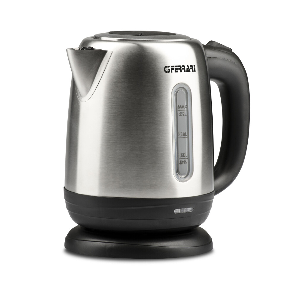 G3Ferrari G10095 Idra Compact SMALL Electric Kettle 1.2 Litres Stainless Steel