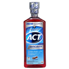 Bain de bouche ACT sans alcool 18 fl. oz., avec doseur, Cannelle (Pack de 1)