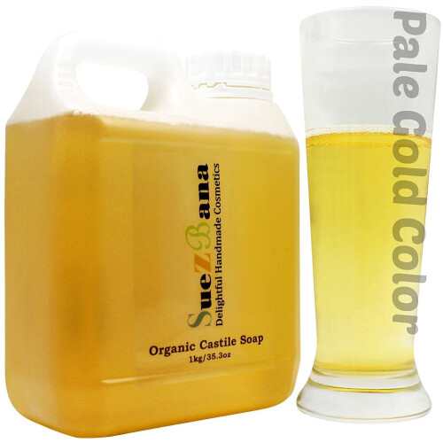 Suezbana Liquid Castile Soap Organic 1Kg 1