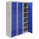 MonsterShop Metal Lockers 6 Doors Steel Flatpack Storage Lockable Gym School Blue – 45cm D 8