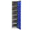MonsterShop Metal Lockers 6 Doors Steel Flatpack Storage Lockable Gym School Blue – 45cm D 4