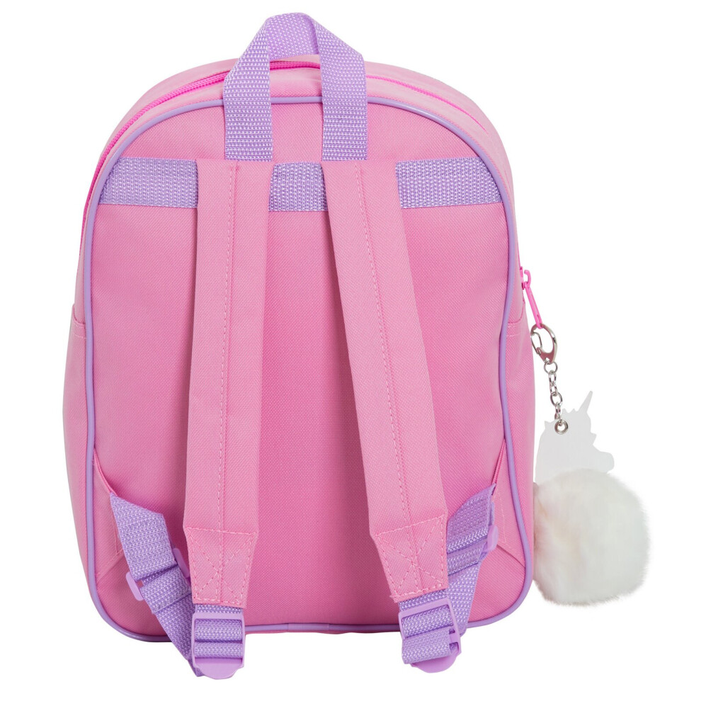 Disney pink glitter backpack on sale