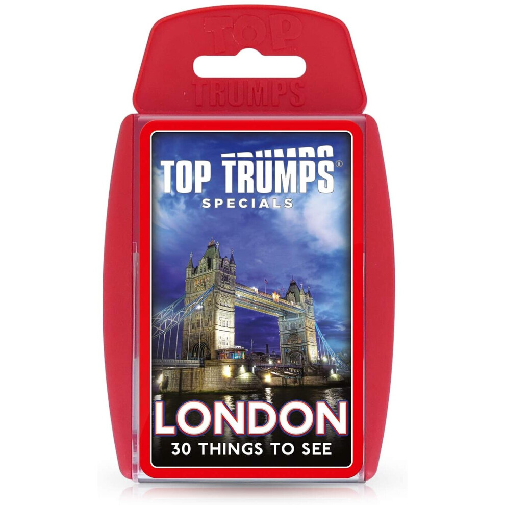 Top Trumps London 30 Things To See - Specials Card Game