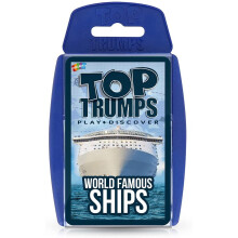 World Famous Ships - Top Trumps Classics Card Game