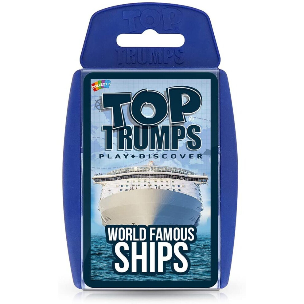 World Famous Ships - Top Trumps Classics Card Game