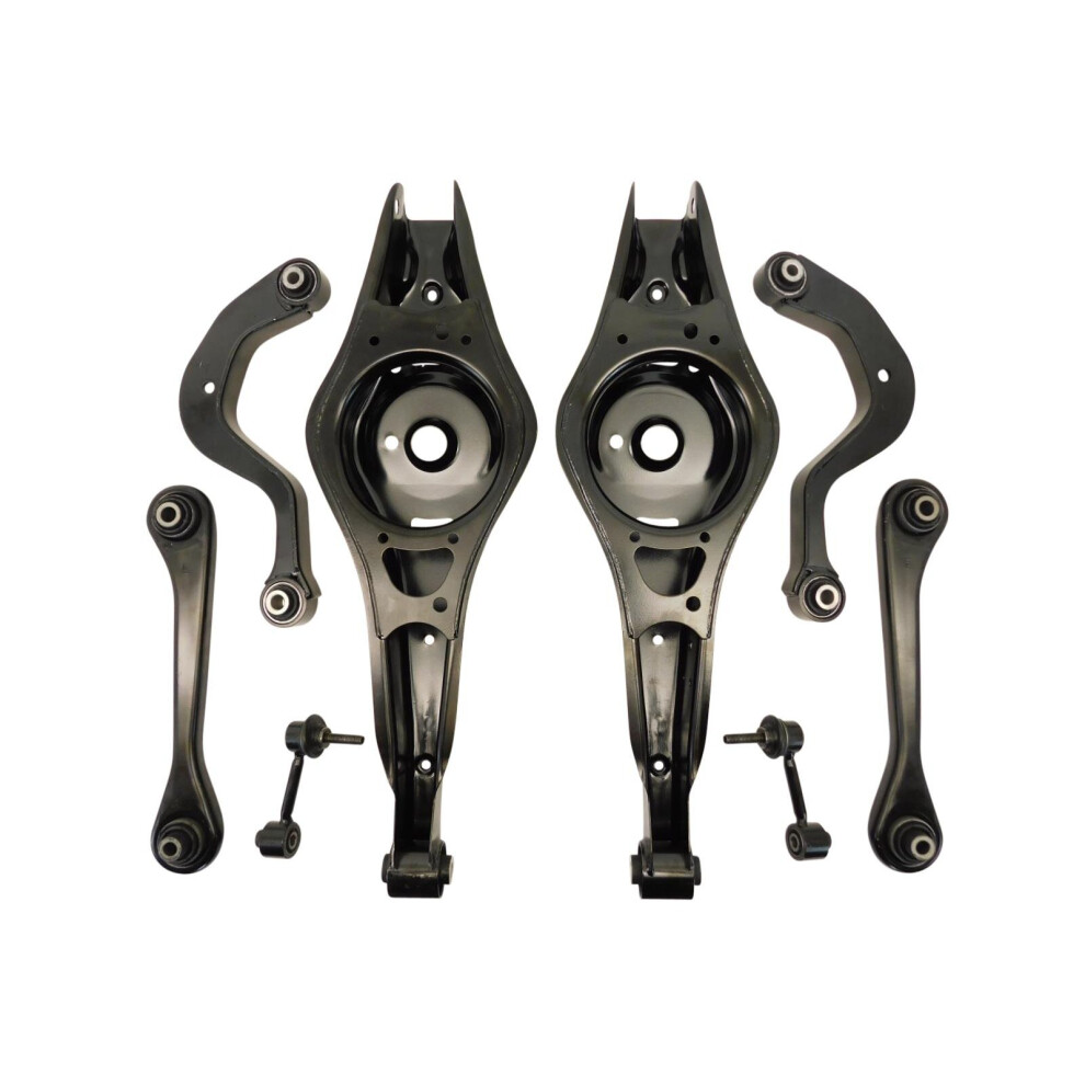 A3 8P | Golf Mk5 Mk6 | Leon Mk2 | Octavia Mk2 Drivers & Passenger Rear Suspension Control Arm Wishbone Set X8 5060952962264