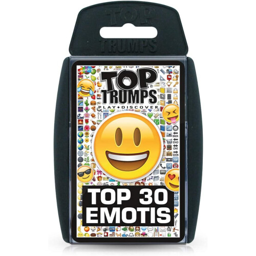 Top Trumps Emotis Top 30 - Top Trumps Classics Card Game