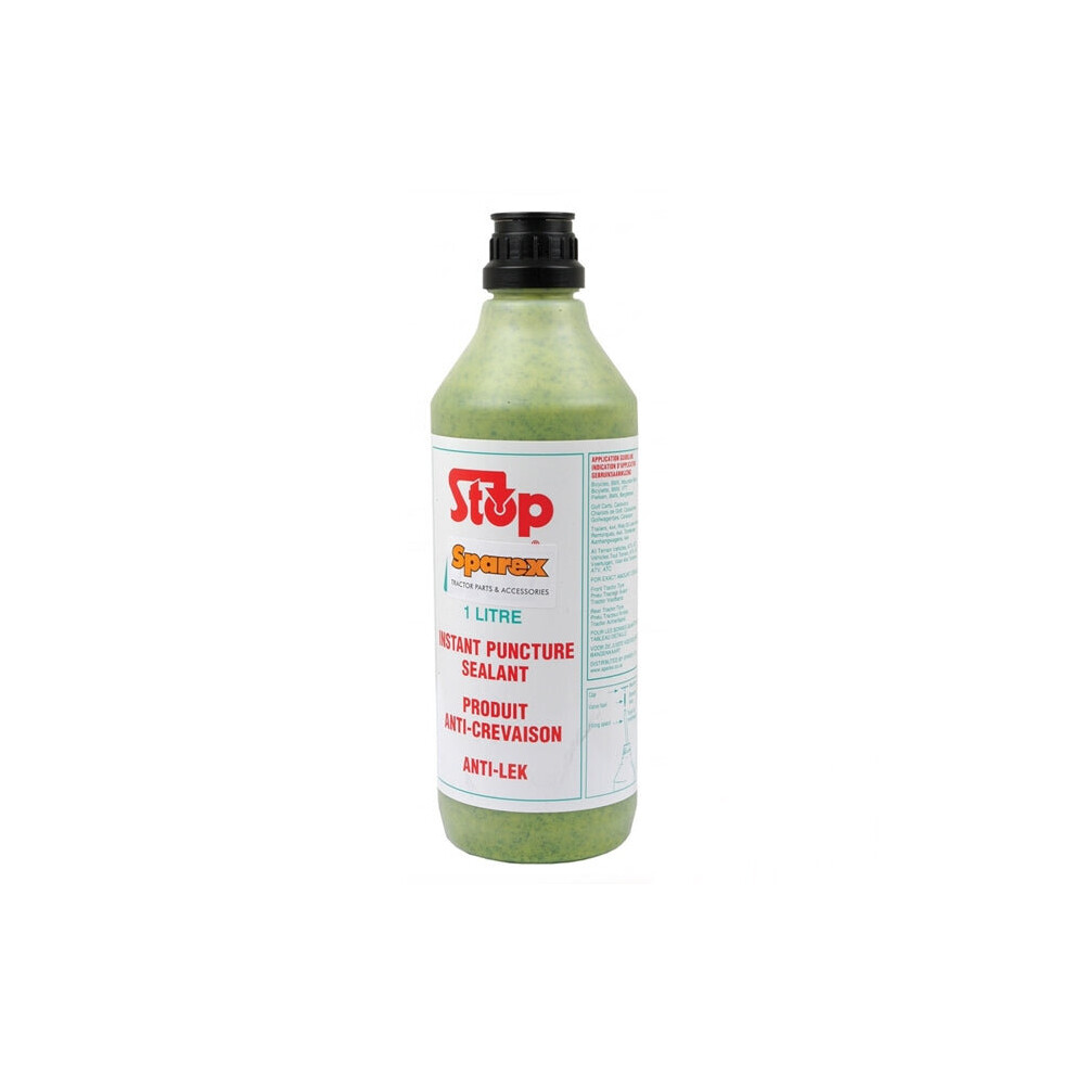 Sparex Stop Instant Tyre Puncture Sealant 1 Litre