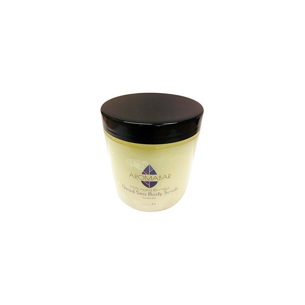 Aromabar Lavender Body Scrub 400G With Dead Sea Salt And Pure Essential Oil