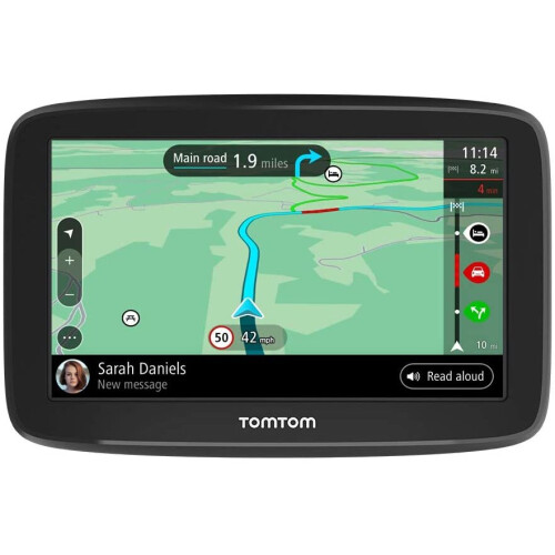 TomTom TomTom Car Sat Nav GO Classic, 5 Inch, with Traffic Congestion and Speed Cam Alert trial thanks to TomTom Traffic, EU Maps, Updates via WiFi,