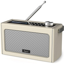 DAB/DAB+ & FM Radio Portable Bluetooth Speaker, Rechargeable Digital Radio with USB Charging for 15 Hours Playback DAB Radio with Bluetooth Stereo