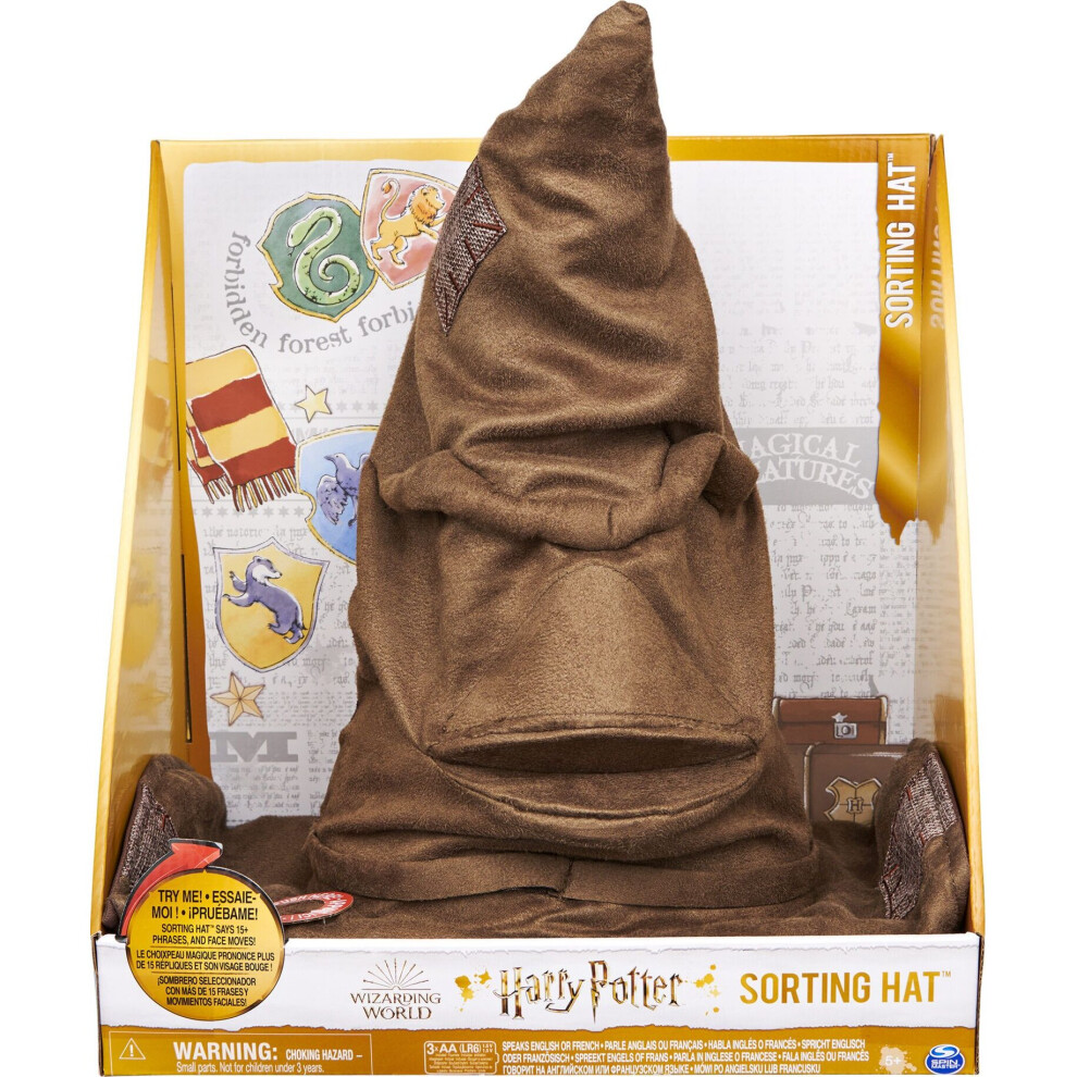 Harry Potter Wizarding Word Sorting Hat Brown