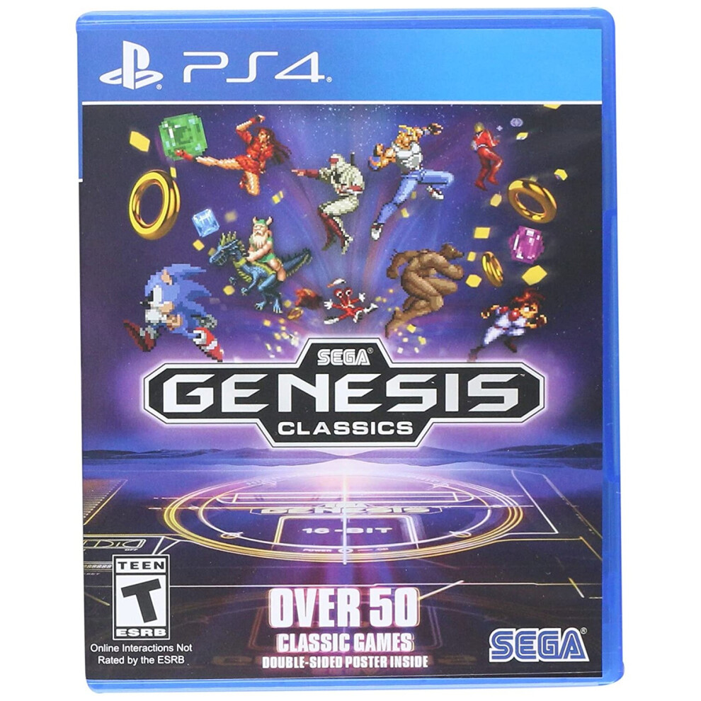 Sega Genesis Classics Ps4 Game (#) 010086632309