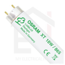 Osram T8 Fluorescent Tube 18W 2ft 6500K - Cool Daylight