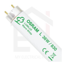 Osram T8 Fluorescent Tube 36W 4ft 3000K - Warm White