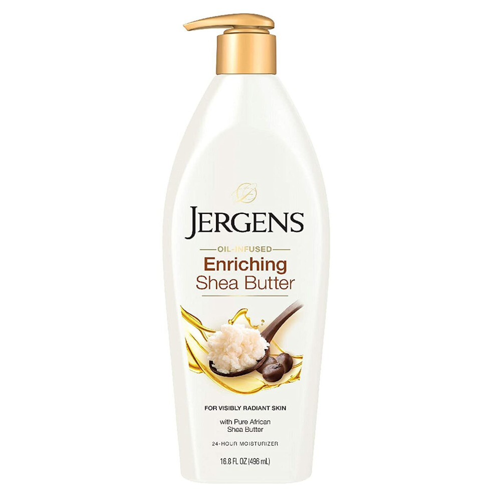 Jergens Shea Butter Deep Conditioning Moisturizer, 16.8 Fluid Ounce