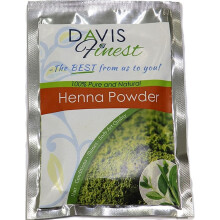 Davis Finest Henna Hair Dye Colour – Pure Natural Henna Leaf Powder PPD-Free Hair-Beard Dye 200g