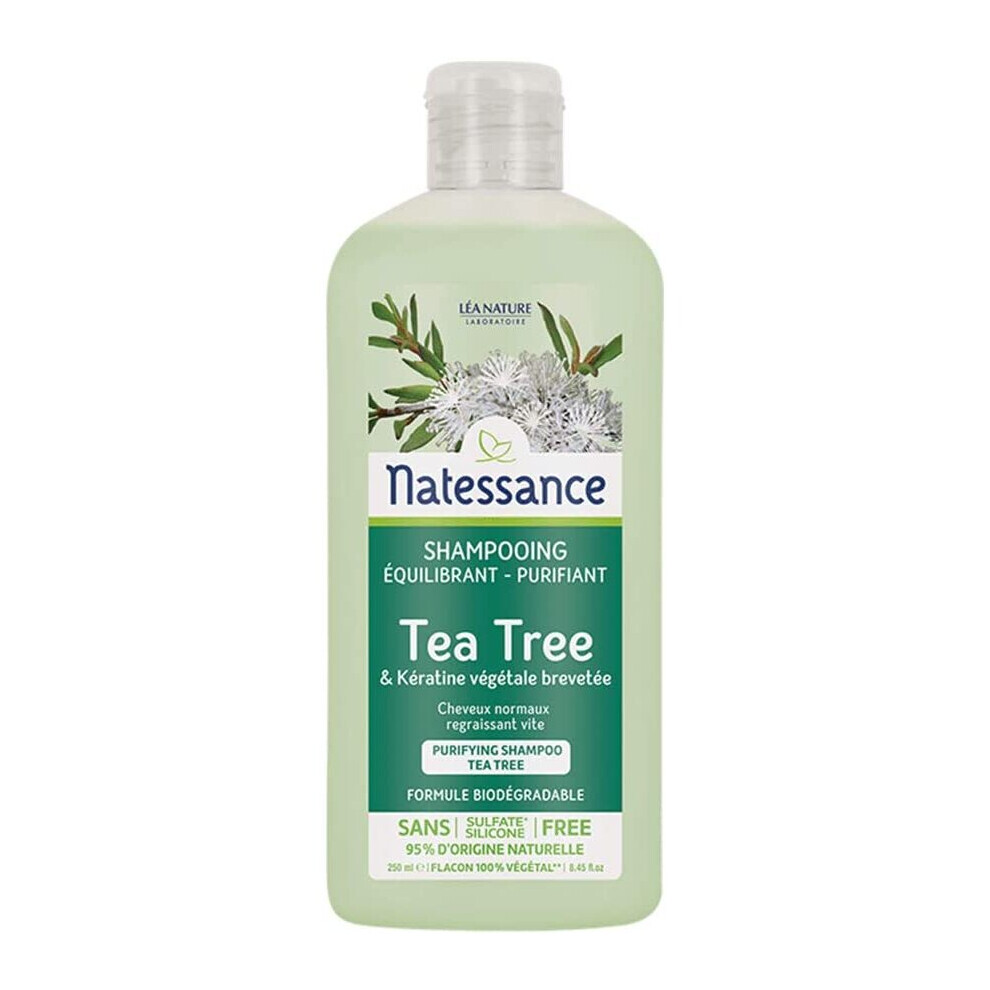 Natessance Naturel Purifying Shampoo Flacon Capsule, 250 Ml