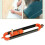 Professional Gauge Carpenter Tool Profile Scribing Ruler Contour Gauge with Lock 1