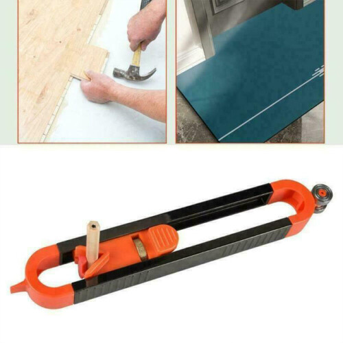 Professional Gauge Carpenter Tool Profile Scribing Ruler Contour Gauge with Lock