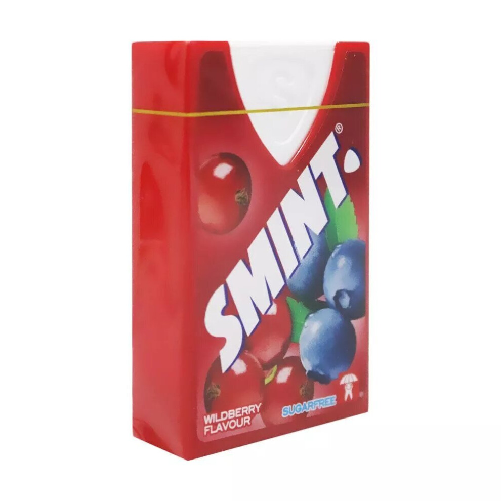 Smint Wild Berry Mints - Refreshing Breath Mints With Berry Flavor (Standard Size)
