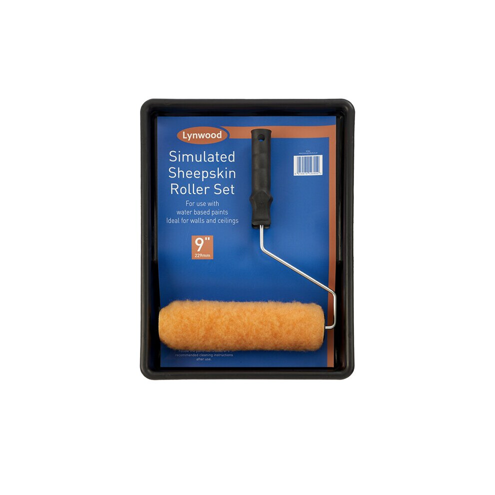 Lynwood Acrylic Paint Roller & Tray 9in RT902-image-OPC-P6CNB8V-NEW