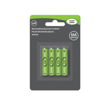 Smart Solar Rechargeable Batteries AAA x 4 1910120RC