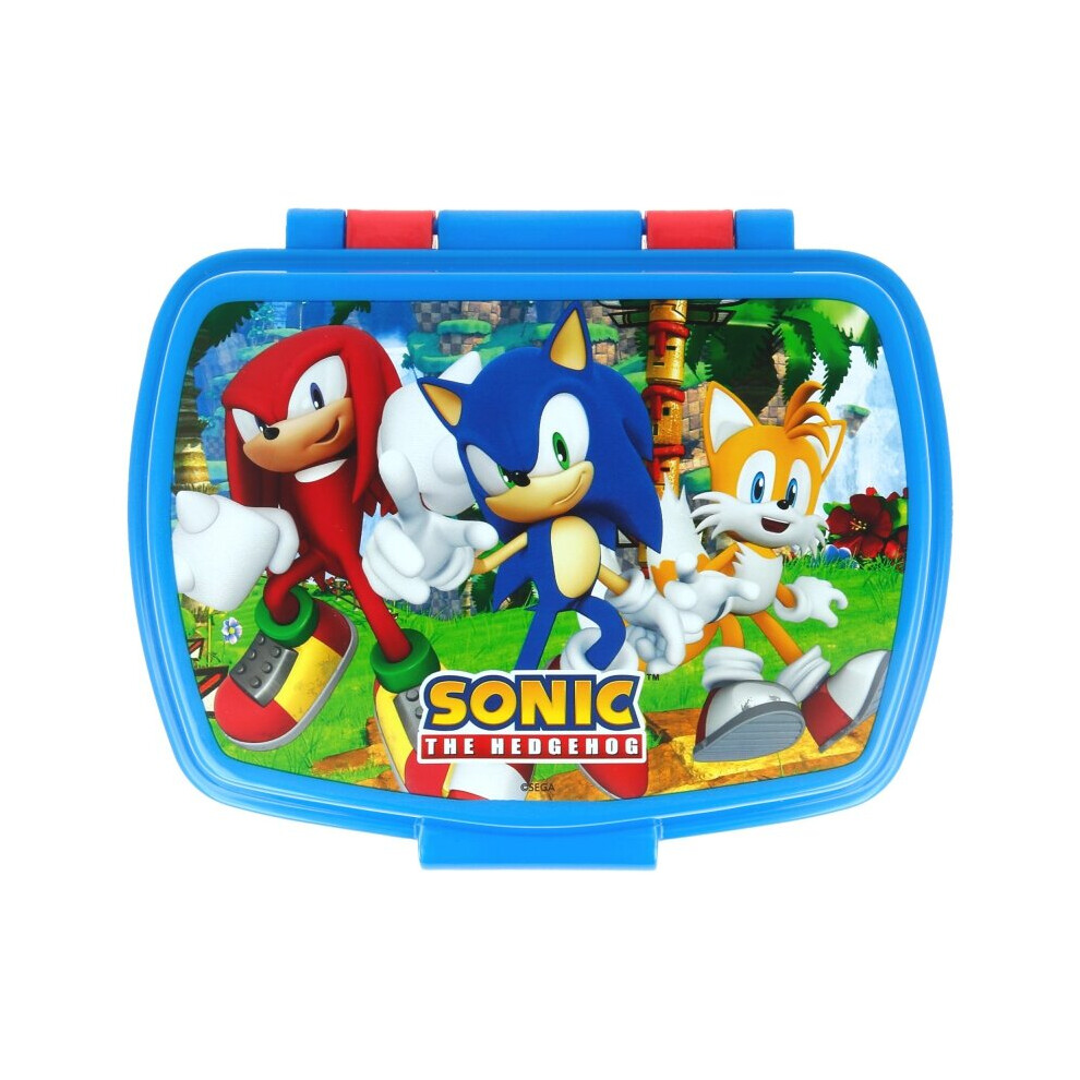 Stor Sonic The Hedgehog Sandwich Box