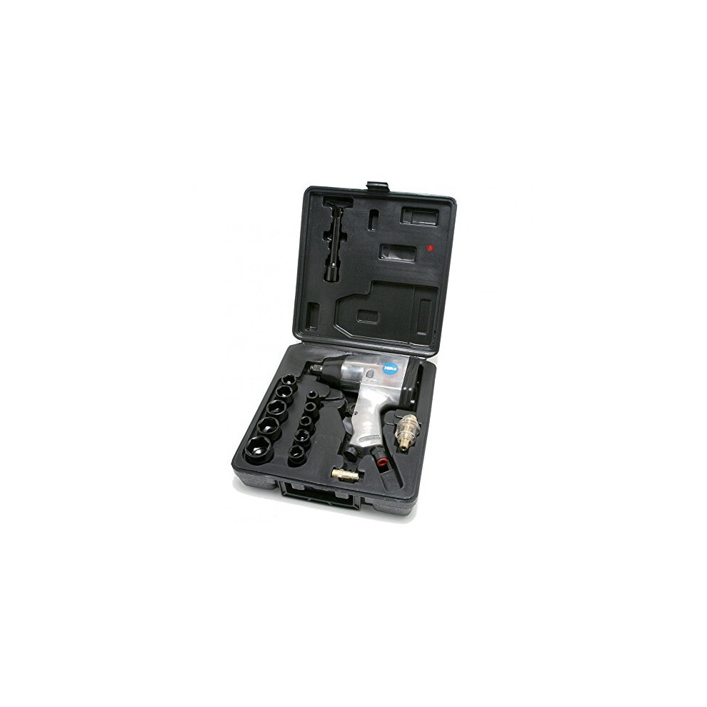 Hilka 85151617 1/2-Inch Air Impact Wrench Set Set Of 17 Pieces