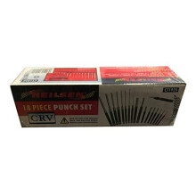 neilsen ct1920 18 Piece Punch Set in ROLL UP Bag Red