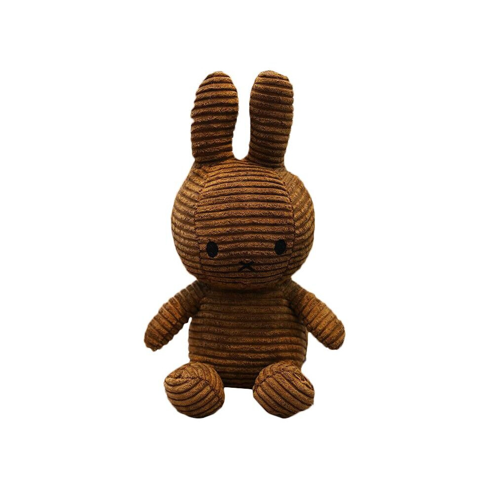 (, 25Cm/9.8In) Miffy Doll Toy Children Cushion Cute Stuffed Rabbit Child Baby Gift Cuddly Plush Brown