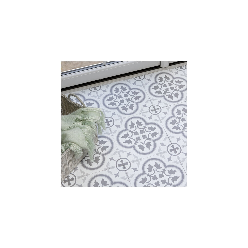 Remy Peel And Stick Vinyl Floor Tiles (30.48Cm X 30.48Cm) Pack Qty 10 Tiles (0.93Sqm) 5056525311980