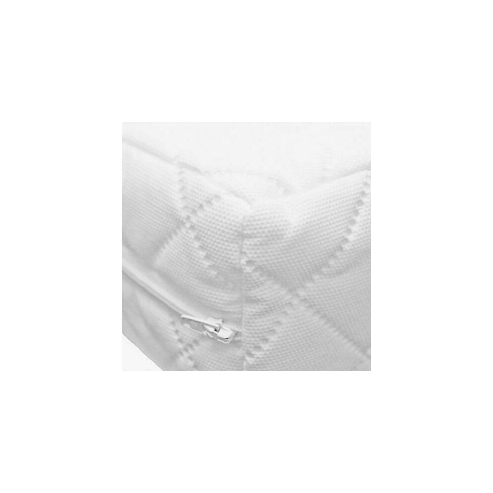 (89 X 38 Cm) Zipped Crib Cot Mattress - 4 Sizes Available Northern Luxe