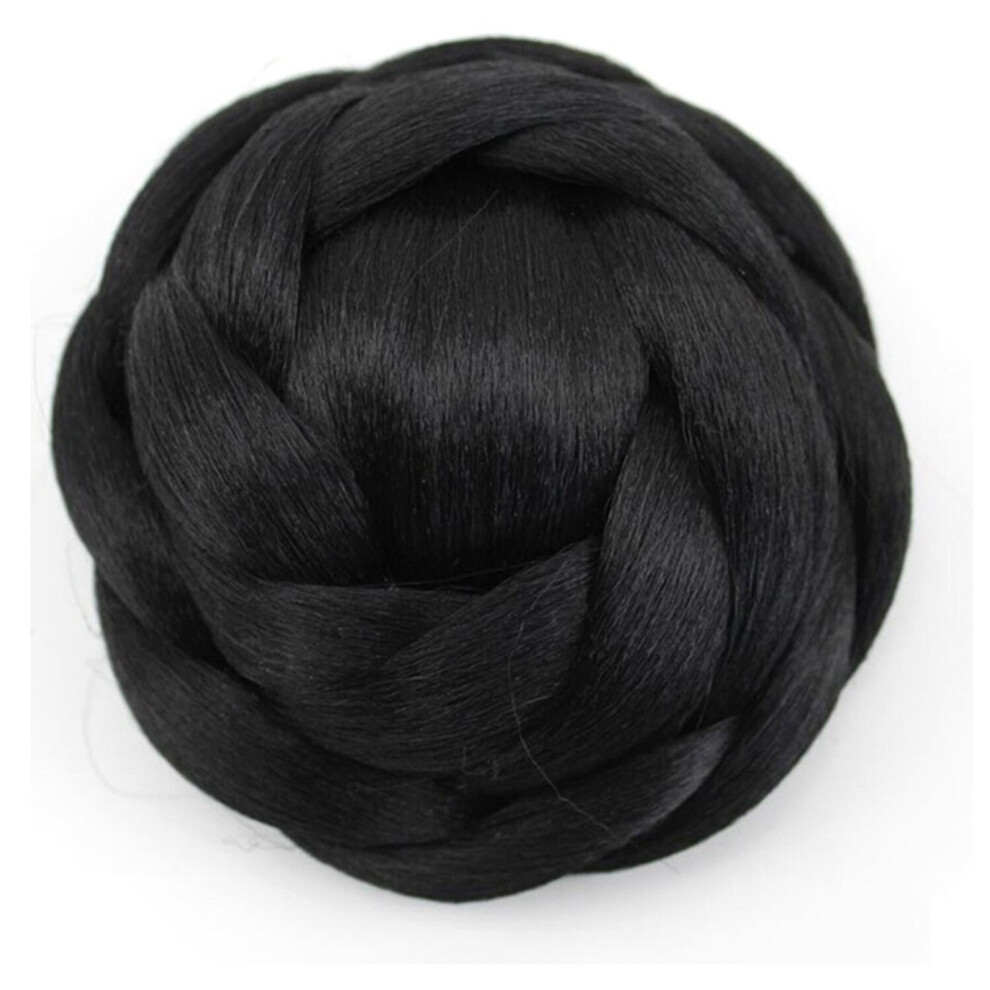 J&Y Unisex Not,Specified (2Darkclipinbun) Clip-In Hair Extension Bun