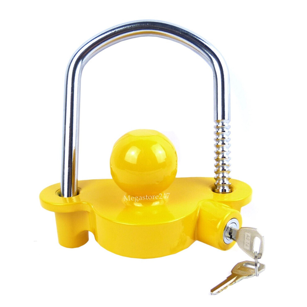 Trailer Hitch Lock 50Mm Tow Ball - Adjustable 2 Keys 5060361850121