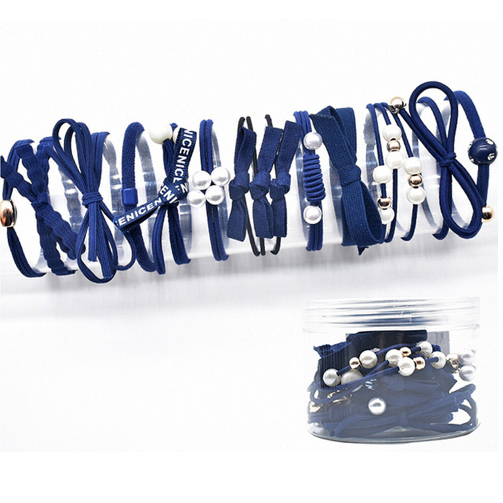 (Blue) Pack of Hair Ties